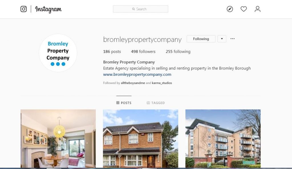 Bromley Property Company Social Media
