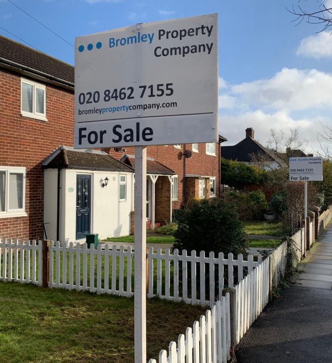 Bromley Property Company sign