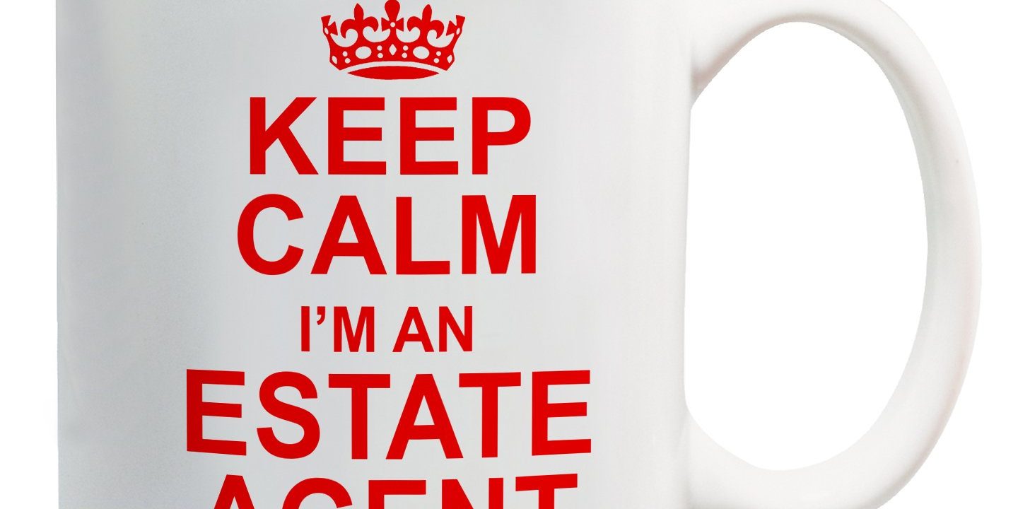 keep calm I'm an estate agent mug