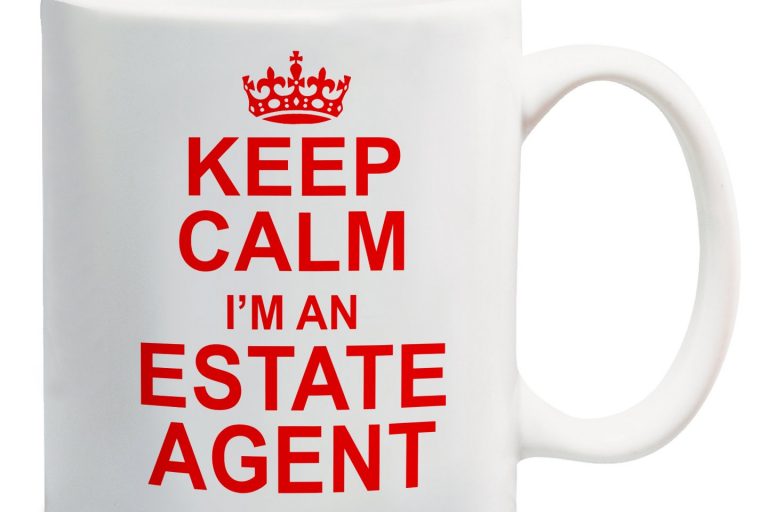 keep calm I'm an estate agent mug