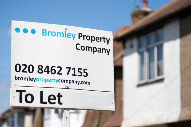 Bromley Property Company to let sign